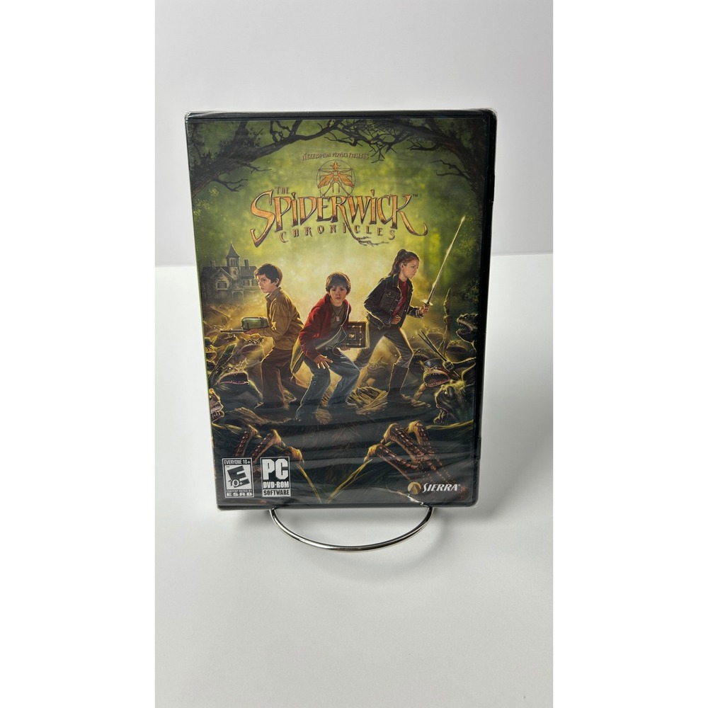 Sierra The Spiderwick Chronicles PC Game DVD-ROM New Sealed Nickelodeon Fantasy